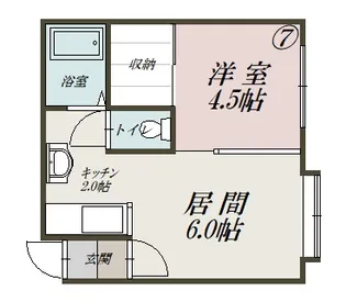 エクシード90【2階】の間取り
