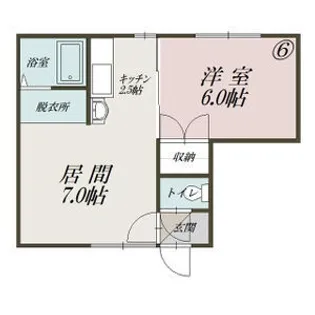 フローレンス【2階】の間取り