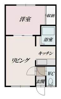 エンゼルハイツ永山【2階】の間取り