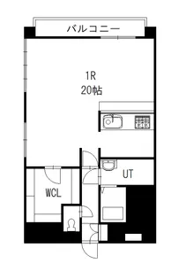 ノルテ3条通【1103号室】の間取り