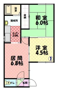 SUNSHINE26【1階】の間取り