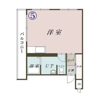 エルダーハウス豊岡【305号室】の間取り