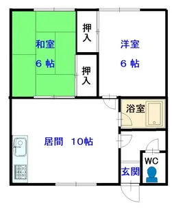 はりまマンション【2階】の間取り