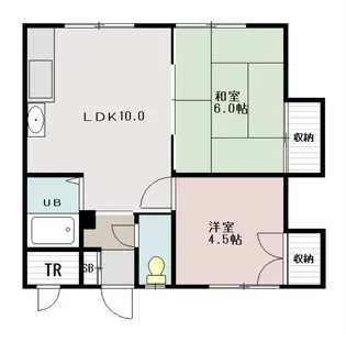 はせ川マンション【C-2号室】の間取り