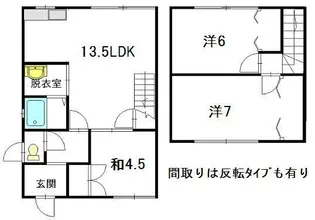 藤木ハイムA2【1階】の間取り