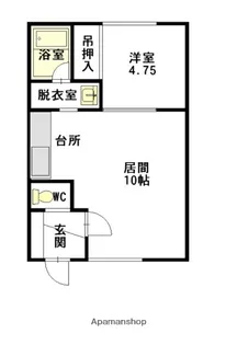 SKY FLAT【2階】の間取り