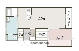 PRIMEVEREⅡ(プリムヴェール)【1階】の間取り