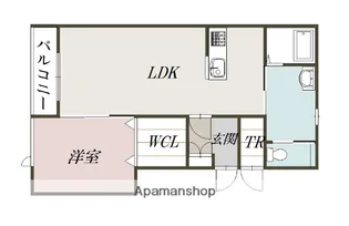 PRIMEVEREⅡ(プリムヴェール)【2階】の間取り