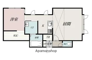 CANNELE(カヌレ)A棟【2階】の間取り