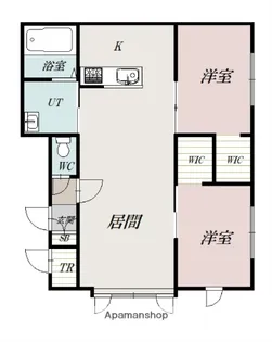 CANNELE(カヌレ)B棟【102号室】の間取り