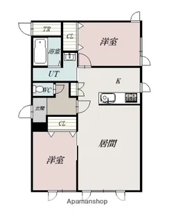 ヴィンミューレ【2階】の間取り