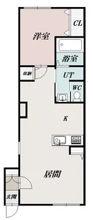 Jブルームーン【1階】の間取り