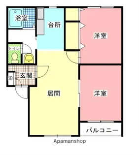 プリオール永山【2階】の間取り