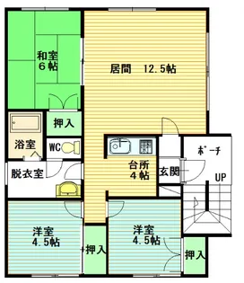 マインドハウス【2階】の間取り