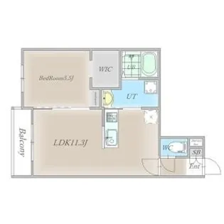 HARUSAKU豊岡【3階】の間取り