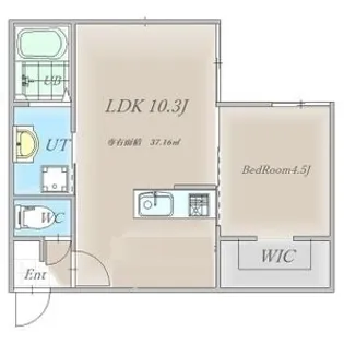 HARUSAKU大町【3階】の間取り