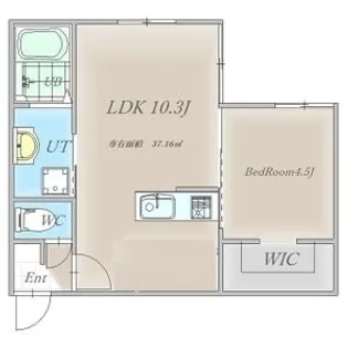 HARUSAKU大町【1階】の間取り