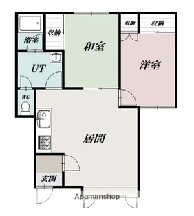 エレガンス東陽 B棟【2階】の間取り