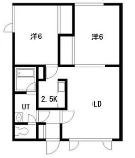 ハイツ来夢来人【101号室】の間取り