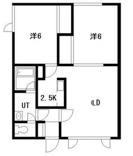 ハイツ来夢来人【1階】の間取り