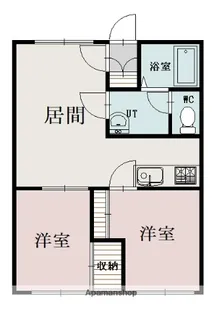 クリスタルハイツ永山【2階】の間取り