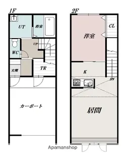 ボックスQ【1階】の間取り