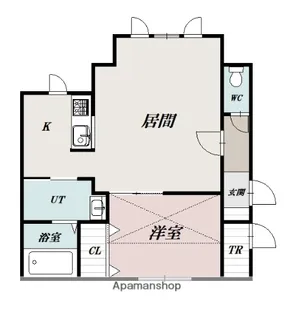 ボックスR【2階】の間取り
