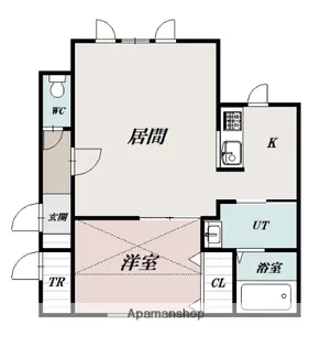 ボックスR【2階】の間取り