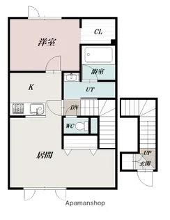PUMPKIN TOKUDA B【2階】の間取り