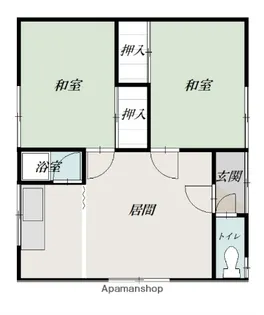 みどり荘【2階】の間取り