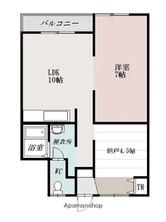 壱番館A【2階】の間取り