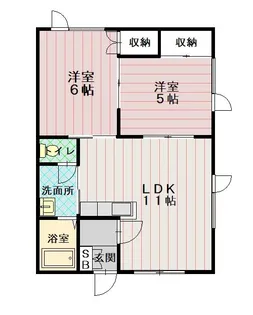 アルバータ95【101号室】の間取り