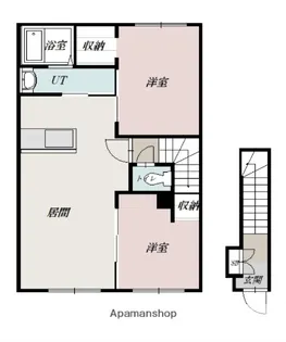 Stella Nova東川【2階】の間取り