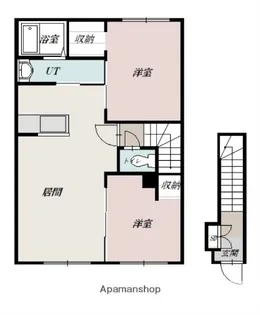 Stella Nova東川【2階】の間取り