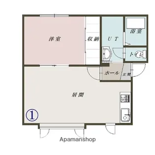 ロダン【1階】の間取り
