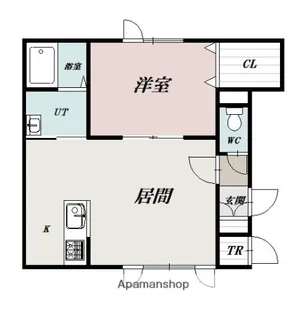 CHOCO【2階】の間取り