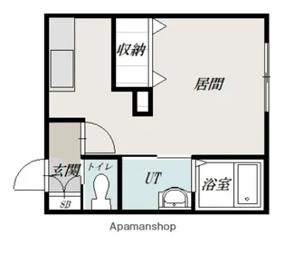 富良野市若松町AP【2階】の間取り