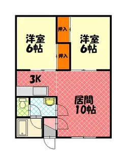 ヴィプレ820【201号室】の間取り