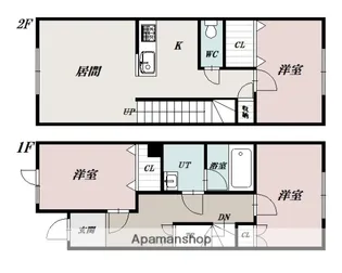 LE JARDIN【B号室】の間取り