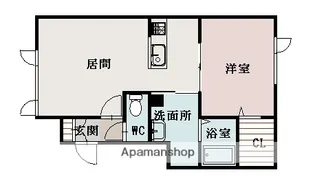 GRAND GRACE4−1【1階】の間取り