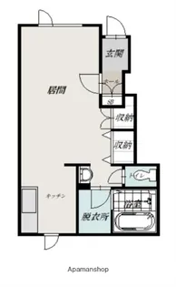 PLEASANTⅣ【1C号室】の間取り