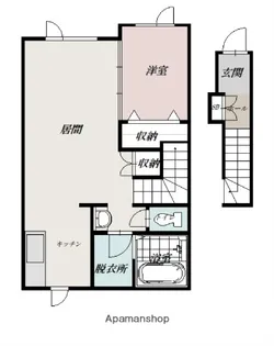 PLEASANTⅣ【2階】の間取り