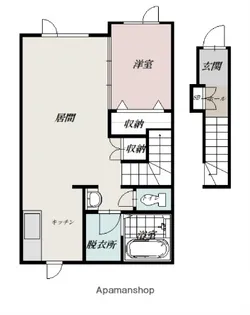 PLEASANTⅣ【2階】の間取り