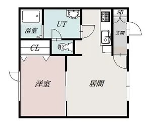 ファイブウエスト【2階】の間取り
