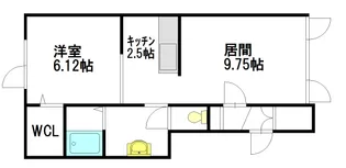 動物園通りMS【102号室】の間取り