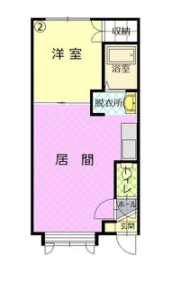 グラナダ75【102号室】の間取り
