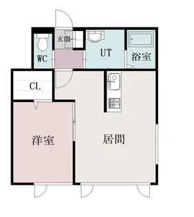 OLIVEⅤ【2-C号室】の間取り