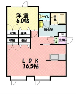 CASA GRANDE【101号室】の間取り