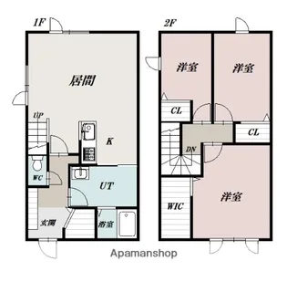 メゾン・シャルール【101号室】の間取り
