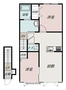 BORDOⅠ【202号室】の間取り